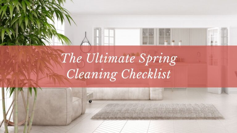Spring Cleaning Checklist